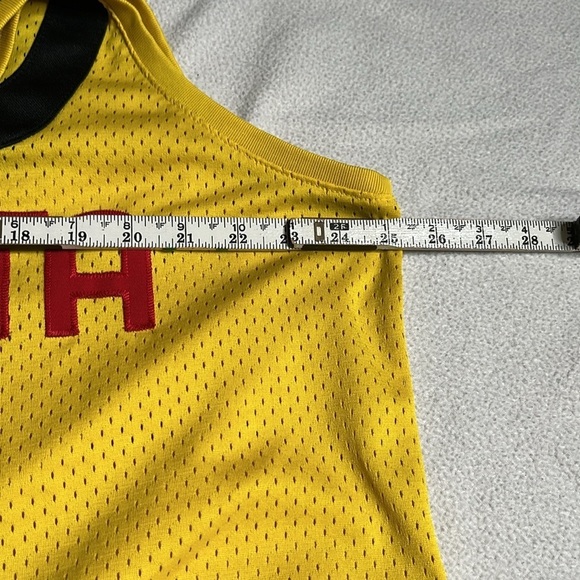 Vintage Nike NBA Atlanta Hawks Yellow #3 Shareef Rahim Jersey Adult XXL - Picture 9 of 10